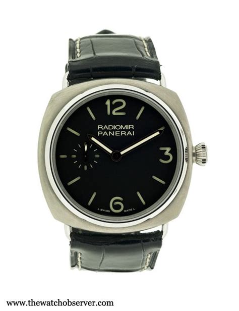 Test of the Panerai Radiomir 42 mm PAM 338 by The Watch.